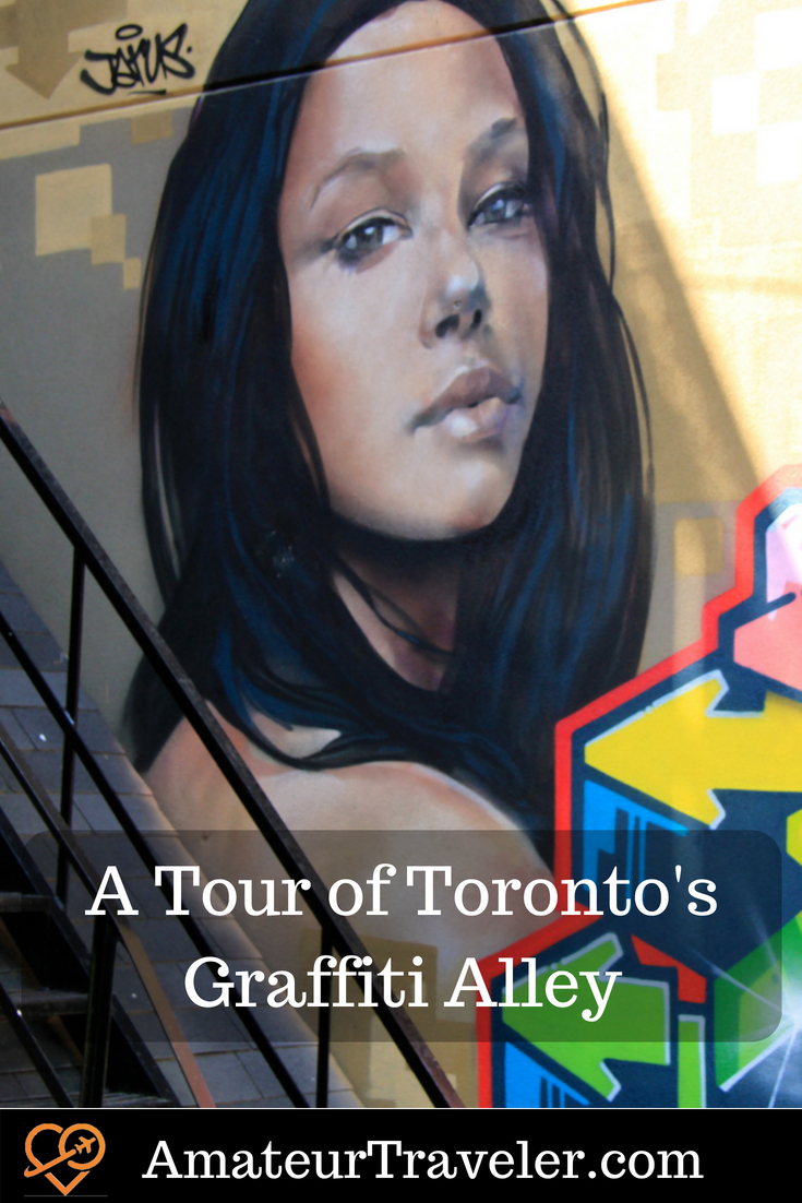 A Tour of Toronto's Graffiti Alley #travel #toronto #canada #graffiti